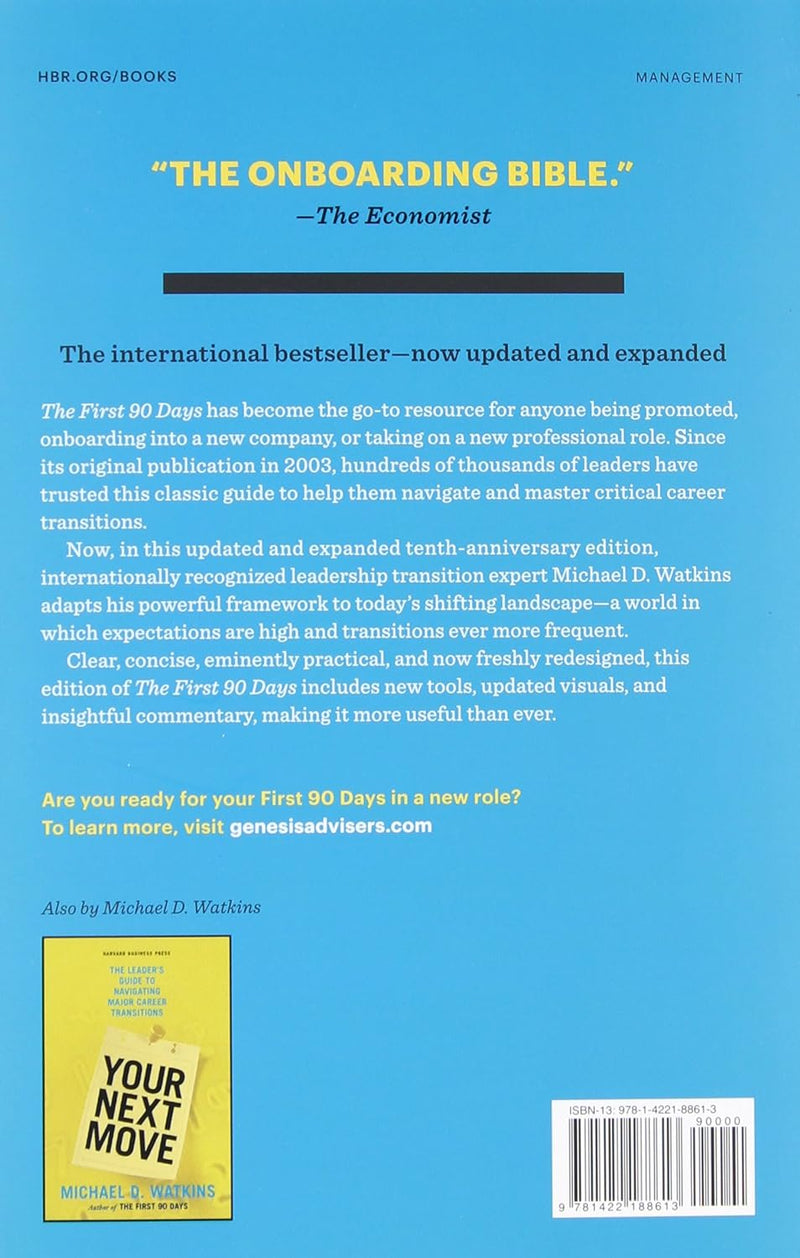 The First 90 Days Proven Strategies for Getting Up to Speed Faster and Smarter (Michael D. Watkins)-Nonfiction: 政治經濟 Politics & Economics-買書書 BuyBookBook