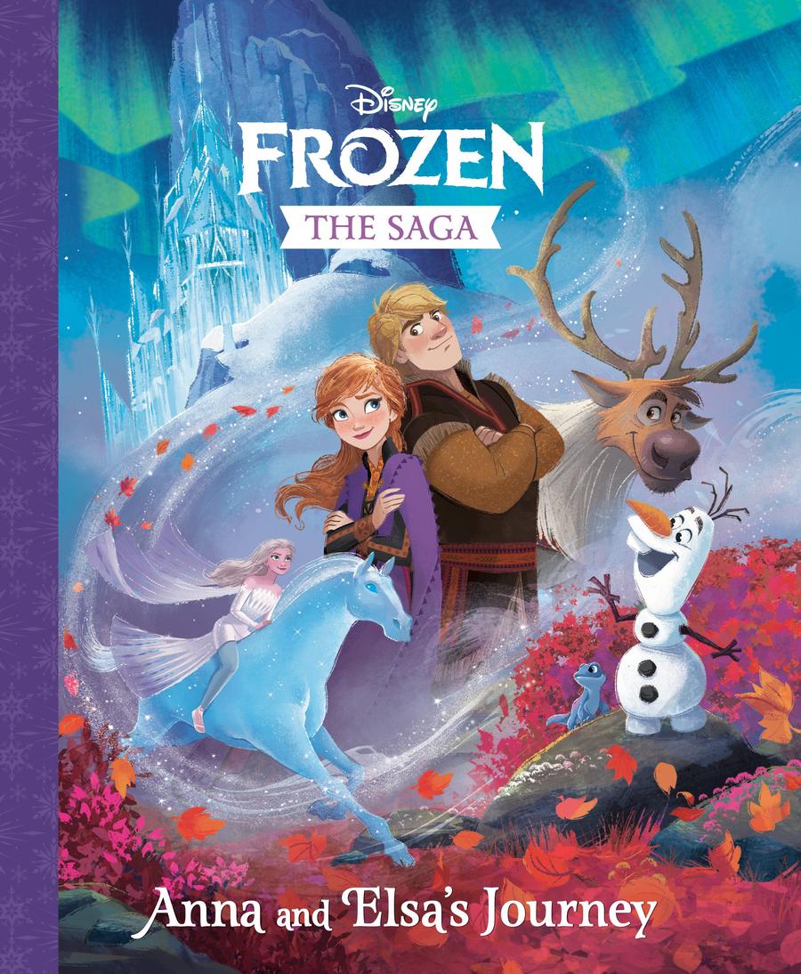 The Frozen Saga: Anna and Elsa's Journey (Disney Frozen)-Children’s / Teenage fiction: General and modern fiction-買書書 BuyBookBook