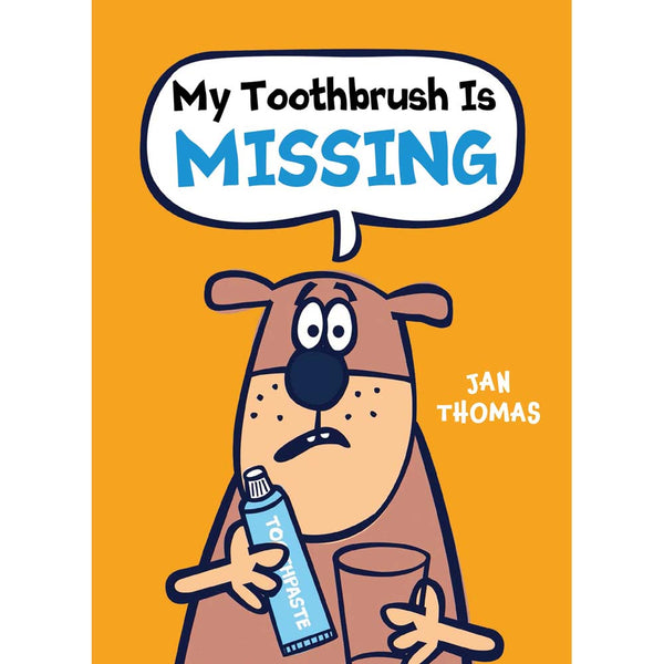 The Giggle Gang #04 My Toothbrush Is Missing (Jan Thomas)-Fiction: 兒童繪本 Picture Books-買書書 BuyBookBook