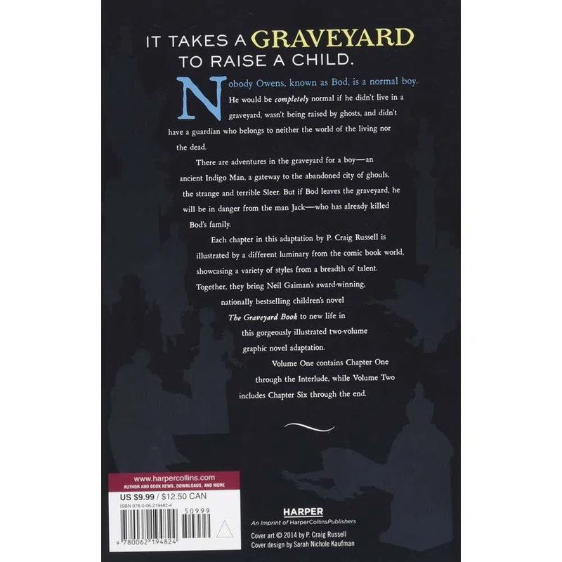 The Graveyard Book Graphic Novel Vol. 1 (Neil Gaiman) Harpercollins US