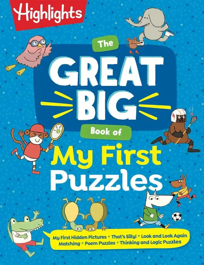 The Great Big Book of My First Puzzles-Children’s / Teenage general interest: Hobbies/ quizzes/ toys and games-買書書 BuyBookBook