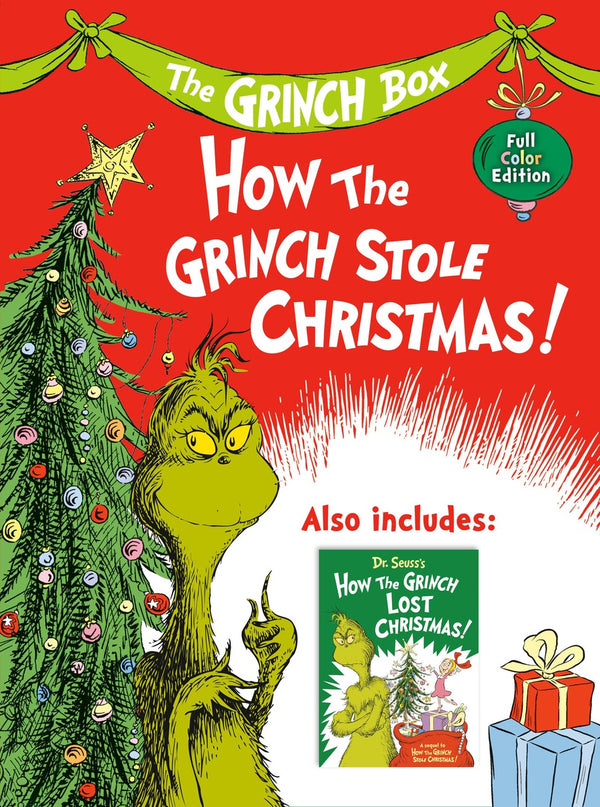 The Grinch Two-Book Boxed Set-Children’s / Teenage fiction: General, modern and contemporary fiction-買書書 BuyBookBook