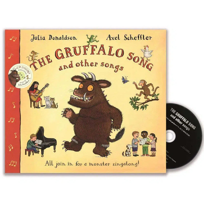 The Gruffalo Song and Other Songs (Book + CD)(Julia Donaldson)(Axel Scheffler) Macmillan UK