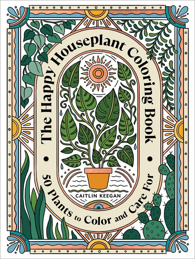 The Happy Houseplant Coloring Book-Lifestyle and Leisure-買書書 BuyBookBook