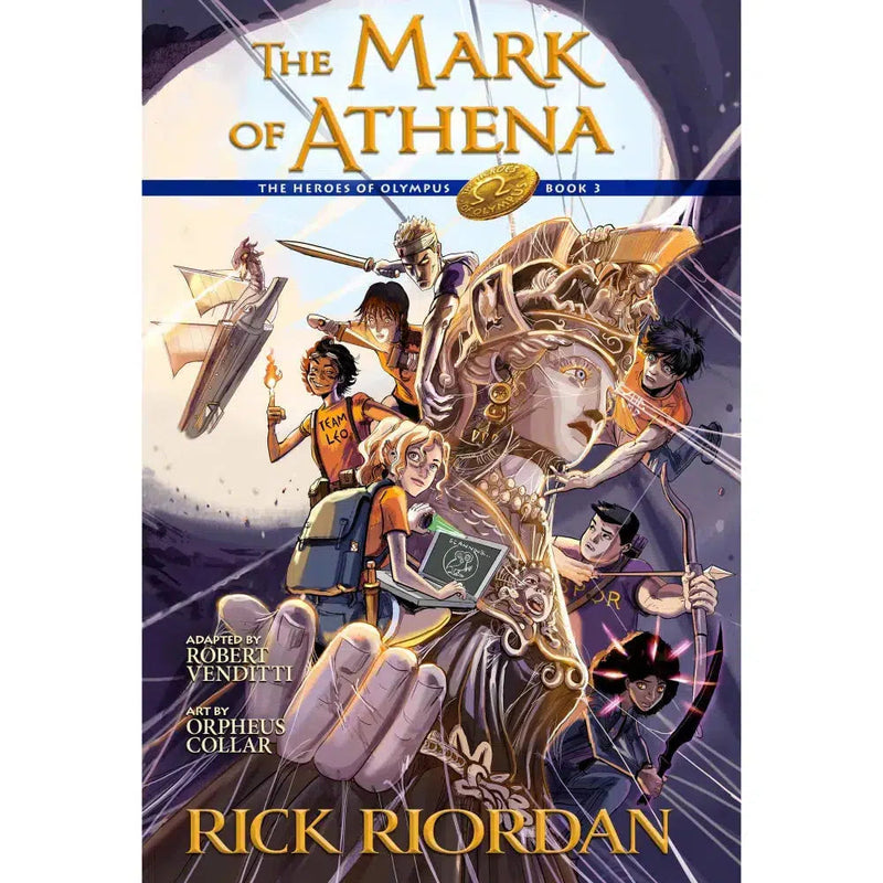 The Heroes of Olympus, Book Three: The Mark of Athena: The Graphic Novel-Children’s / Teenage fiction: General and modern fiction-買書書 BuyBookBook