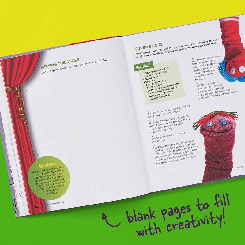 The Highlights Book of Things to Do Indoors (Highlights)-Activity: 創作手工 Creating & Crafting-買書書 BuyBookBook