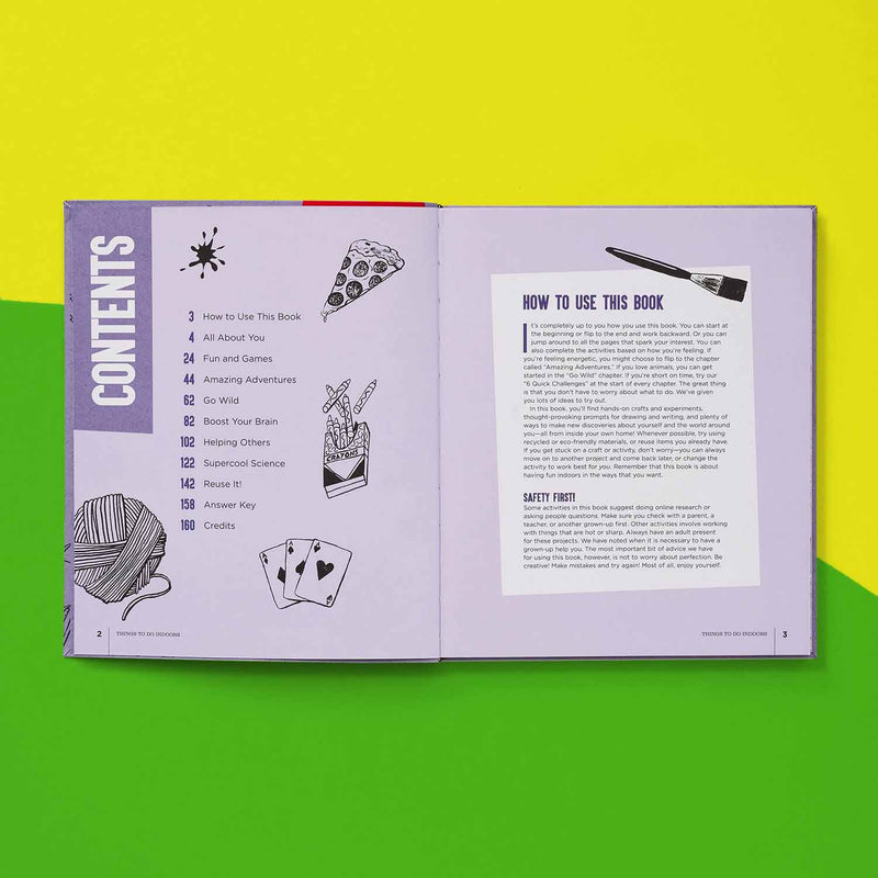 The Highlights Book of Things to Do Indoors (Highlights)-Activity: 創作手工 Creating & Crafting-買書書 BuyBookBook