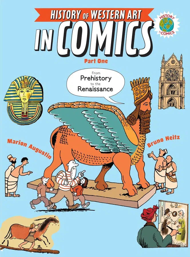 The History of Western Art in Comics Part One: From Prehistory to the Renaissance-Graphic novel / Comic book / Manga: genres-買書書 BuyBookBook