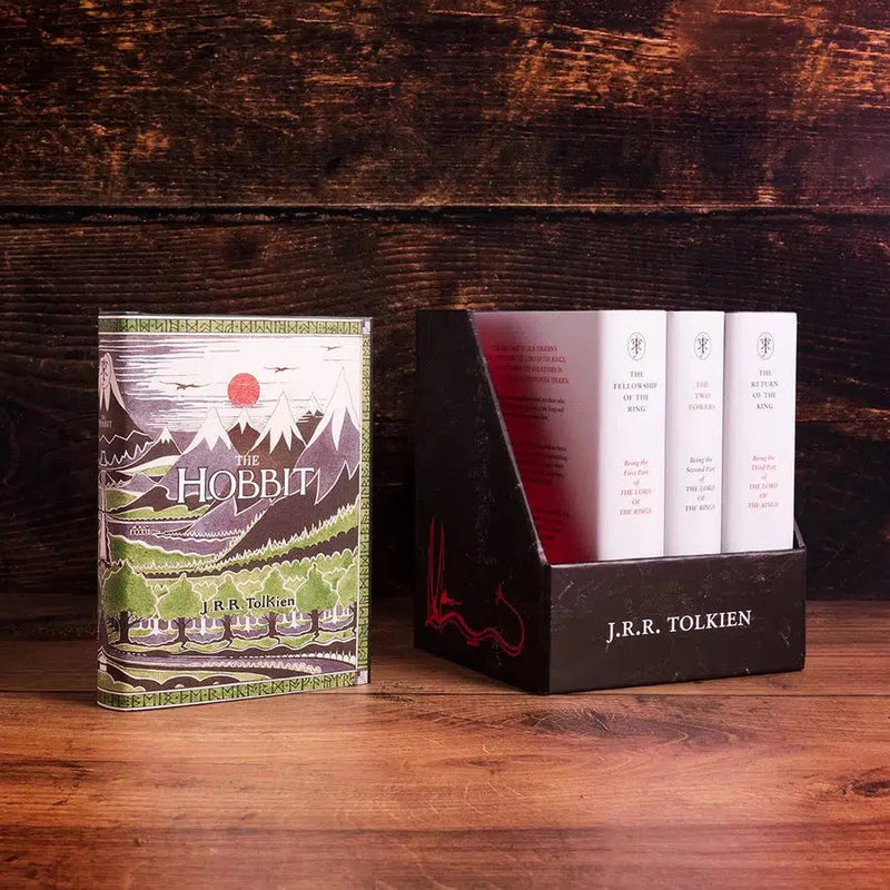 The Hobbit & The Lord of the Rings: The Middle-Earth Treasury Boxed Set (J. R. R. Tolkien)-Fiction: 奇幻魔法 Fantasy & Magical-買書書 BuyBookBook