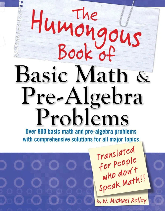 The Humongous Book of Basic Math and Pre-Algebra Problems-Mathematics and Science-買書書 BuyBookBook