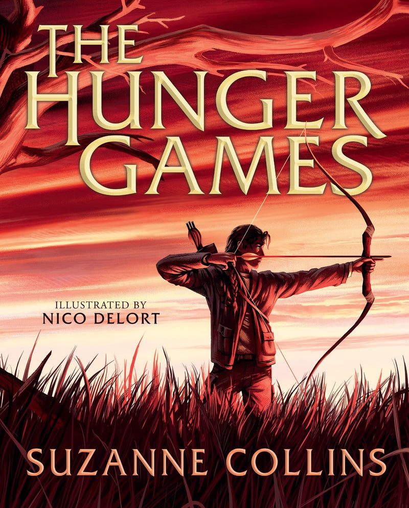 The Hunger Games: Illustrated Edition-Dystopian and utopian fiction-買書書 BuyBookBook