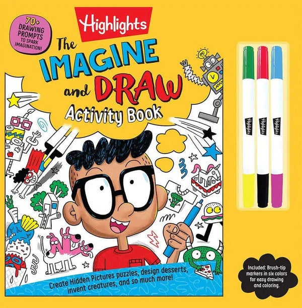 The Imagine and Draw Activity Book-Children’s / Teenage general interest: Art/ music/ drama and film-買書書 BuyBookBook