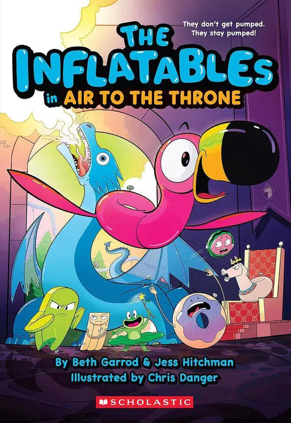 The Inflatables #06 The Inflatables in Air to the Throne (Beth Garrod)-Fiction: 幽默搞笑 Humorous-買書書 BuyBookBook