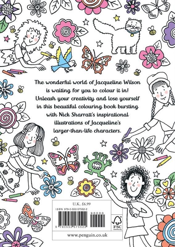 The Jacqueline Wilson Colouring Book - 買書書 BuyBookBook