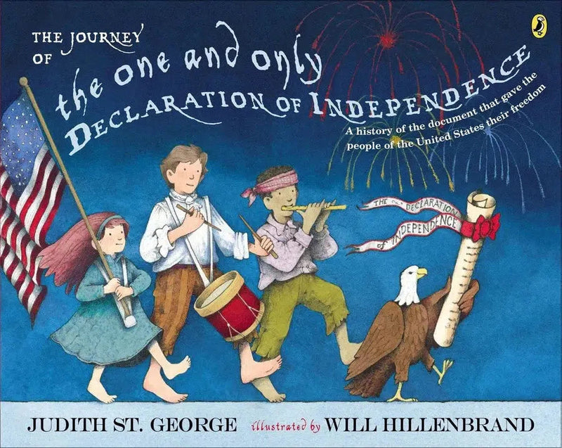 The Journey of the One and Only Declaration of Independence-Children’s / Teenage general interest: Biography and autobiography-買書書 BuyBookBook