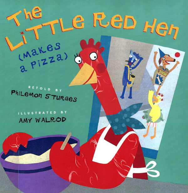 The Little Red Hen (Makes a Pizza)-Children’s / Teenage fiction: Nature and animal stories-買書書 BuyBookBook