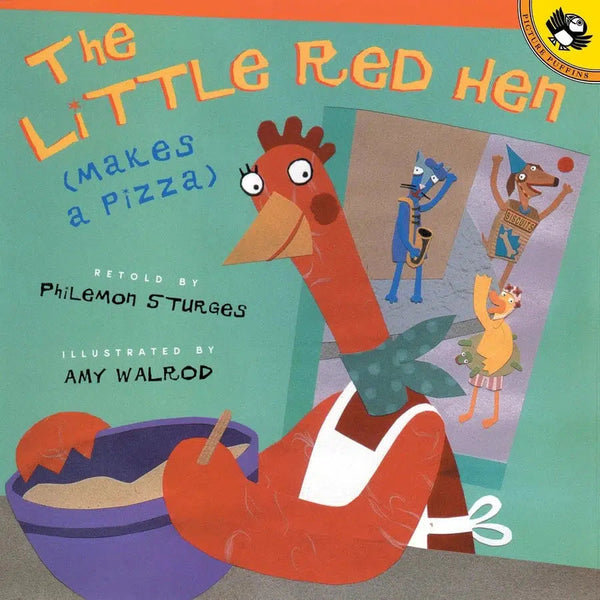 The Little Red Hen Makes a Pizza-Children’s / Teenage fiction: Nature and animal stories-買書書 BuyBookBook