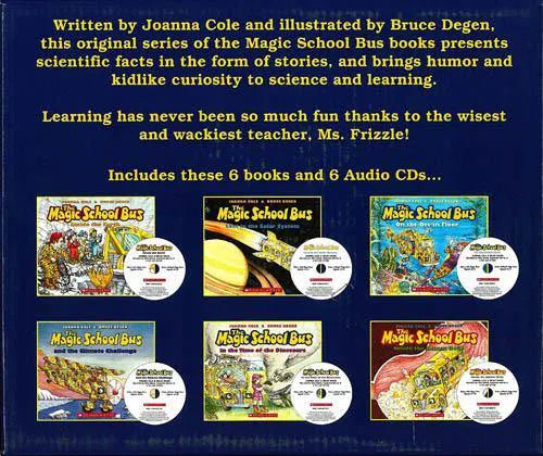 The Magic School Bus Classic Collection (6 book + 6 CD) Scholastic