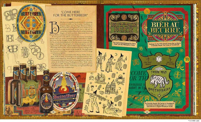 The Magic of MinaLima (US) - Celebrating the Graphic Design Studio Behind the Harry Potter Films-Nonfiction: 藝術宗教 Art & Religion-買書書 BuyBookBook