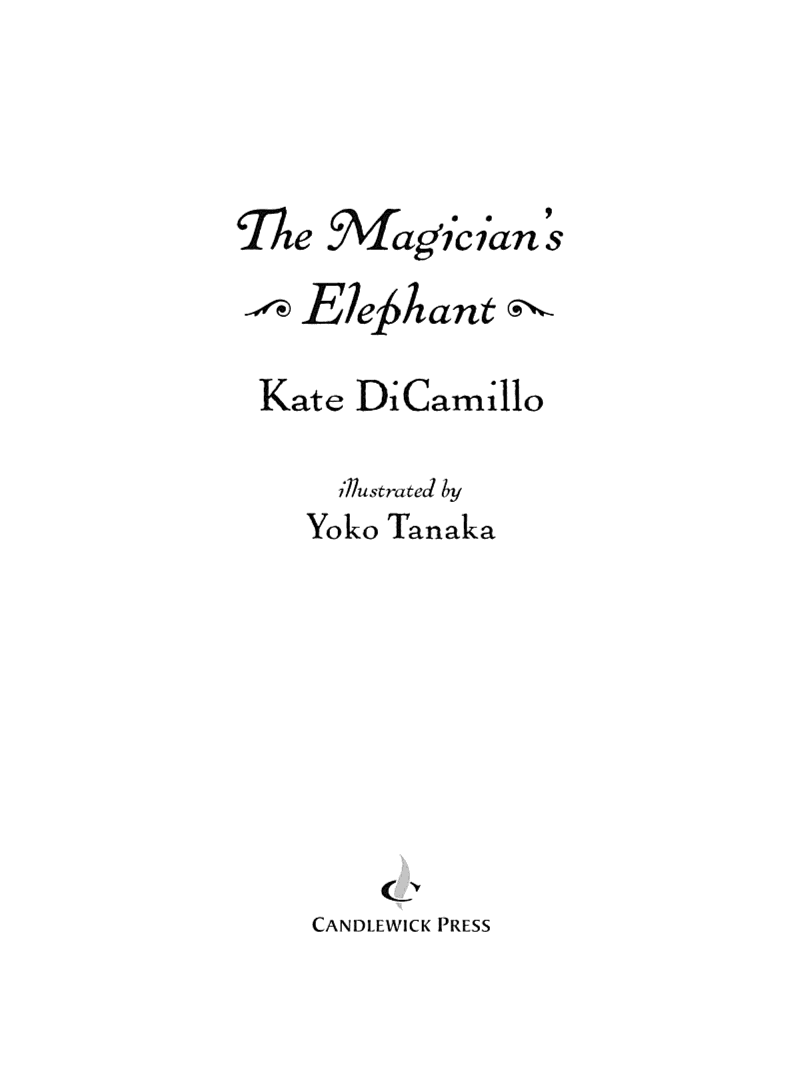 The Magician's Elephant (Kate DiCamillo)-Fiction: 奇幻魔法 Fantasy & Magical-買書書 BuyBookBook