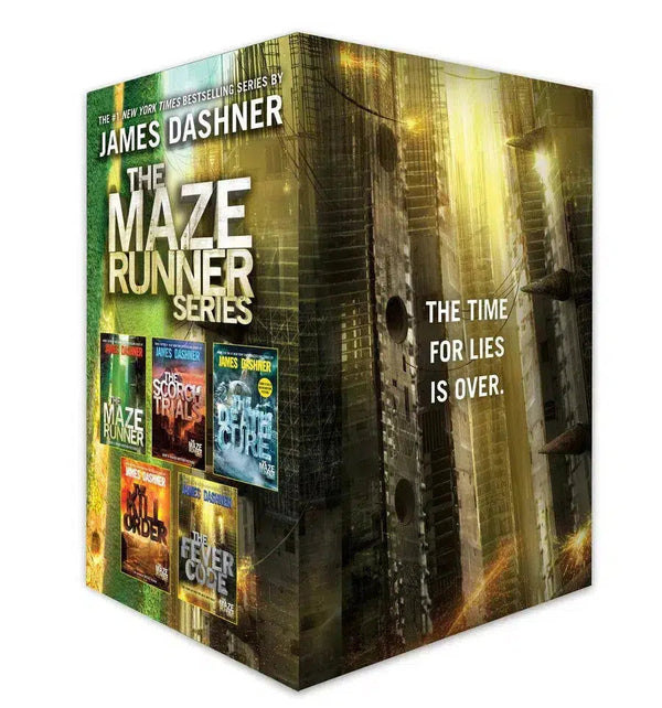 The Maze Runner Series Complete Collection Boxed Set (5-Book)-Children’s / Teenage fiction: Fantasy-買書書 BuyBookBook