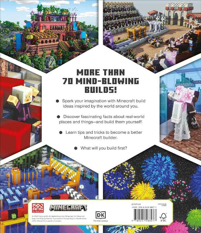 Minecraft Ideas Book, The - Create the Real World in Minecraft (DK)-Nonfiction: 興趣遊戲 Hobby and Interest-買書書 BuyBookBook