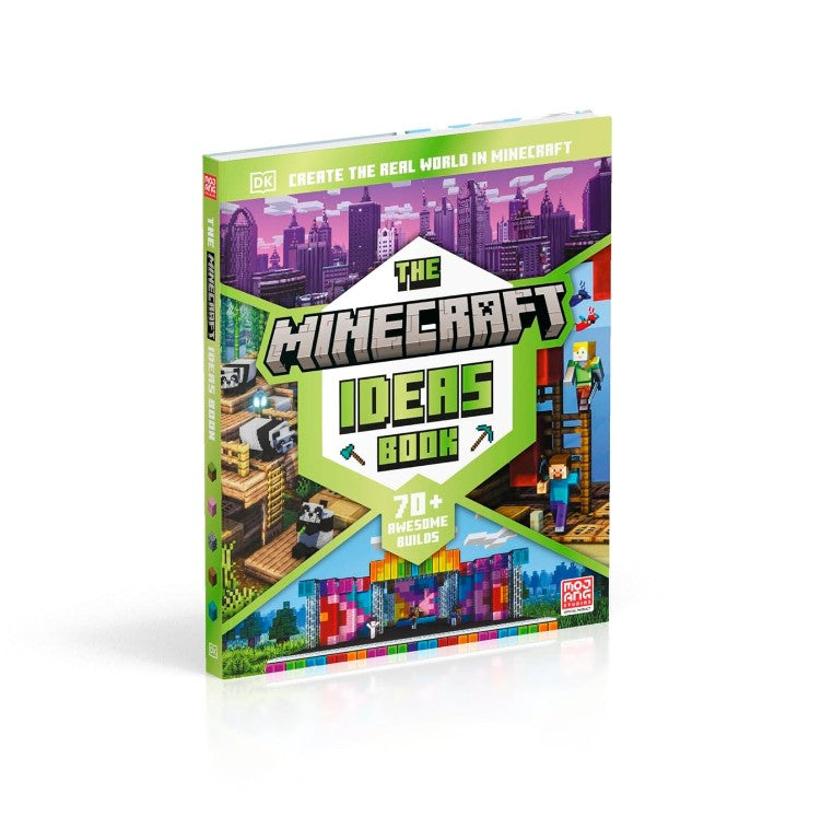 Minecraft Ideas Book, The - Create the Real World in Minecraft (DK)-Nonfiction: 興趣遊戲 Hobby and Interest-買書書 BuyBookBook