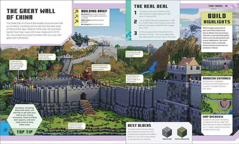 Minecraft Ideas Book, The - Create the Real World in Minecraft (DK)-Nonfiction: 興趣遊戲 Hobby and Interest-買書書 BuyBookBook