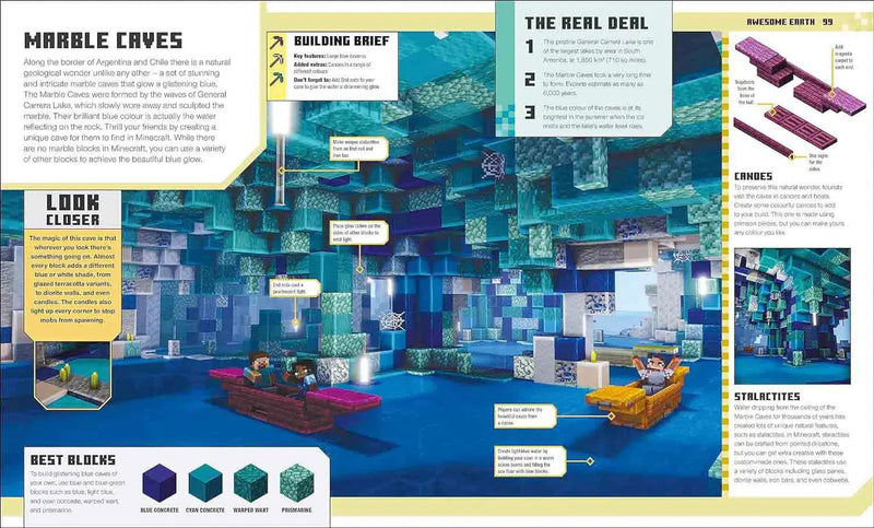 Minecraft Ideas Book, The - Create the Real World in Minecraft (DK)-Nonfiction: 興趣遊戲 Hobby and Interest-買書書 BuyBookBook