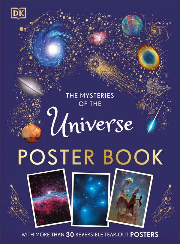 The Mysteries of the Universe Poster Book-Children’s / Teenage general interest: Space, stars and the solar system-買書書 BuyBookBook