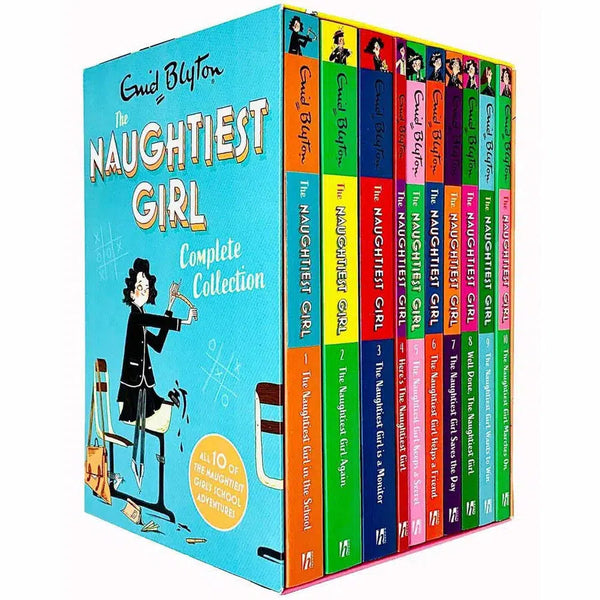 The Naughtiest Girl Complete Collection (10 book) (Enid Blyton)-Fiction: 經典傳統 Classic & Traditional-買書書 BuyBookBook