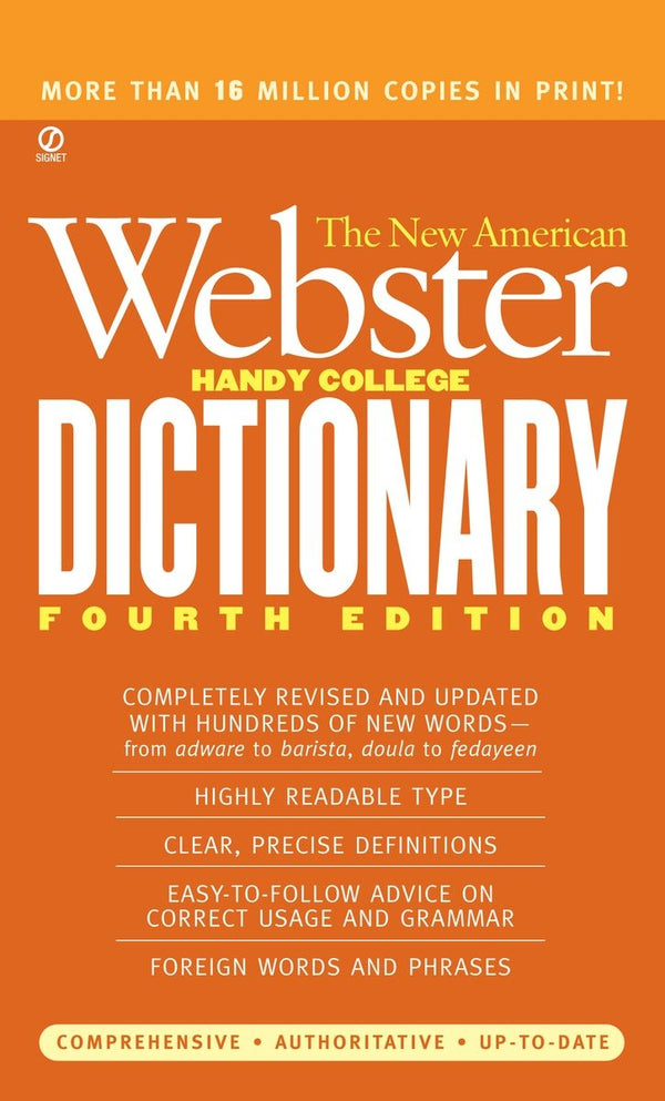 The New American Webster Handy College Dictionary-Language and Linguistics-買書書 BuyBookBook