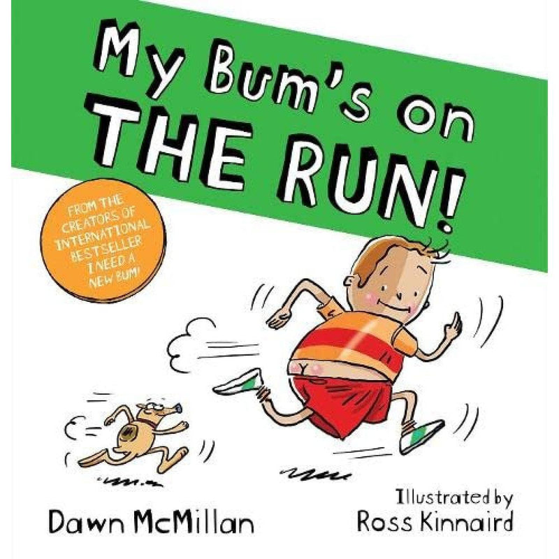 The New Bum: My Bum is on the Run (Dawn McMillan)-Fiction: 兒童繪本 Picture Books-買書書 BuyBookBook