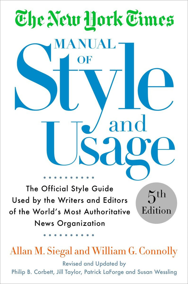 The New York Times Manual of Style and Usage, 5th Edition-Language and Linguistics-買書書 BuyBookBook