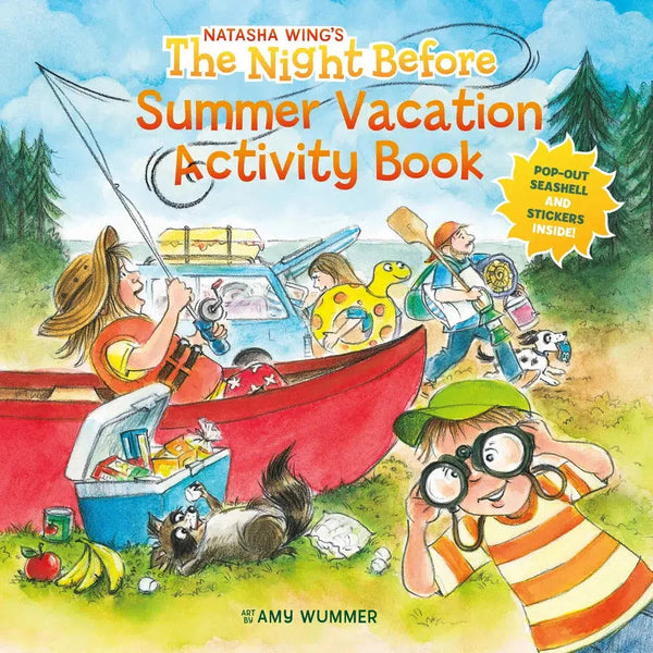 The Night Before Summer Vacation Activity Book-Children’s interactive and activity books and kits-買書書 BuyBookBook