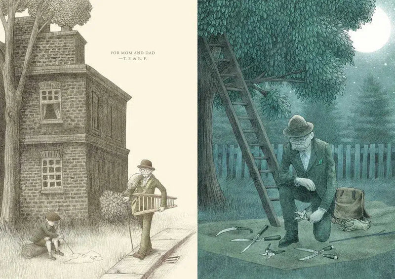 The Night Gardener (Terry Fan)-Fiction: 兒童繪本 Picture Books-買書書 BuyBookBook