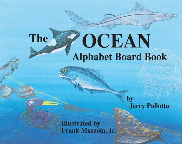 The Ocean Alphabet Board Book-Children’s Early years / early learning concepts-買書書 BuyBookBook