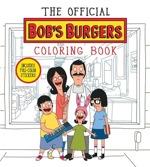 The Official Bob's Burgers Coloring Book-Cookery / food and drink / food writing-買書書 BuyBookBook