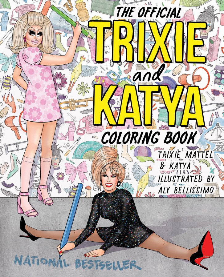 The Official Trixie and Katya Coloring Book-Lifestyle and Leisure-買書書 BuyBookBook