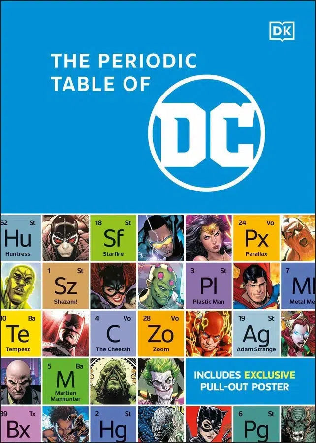 The Periodic Table of DC-Graphic novel / Comic book / Manga: genres-買書書 BuyBookBook