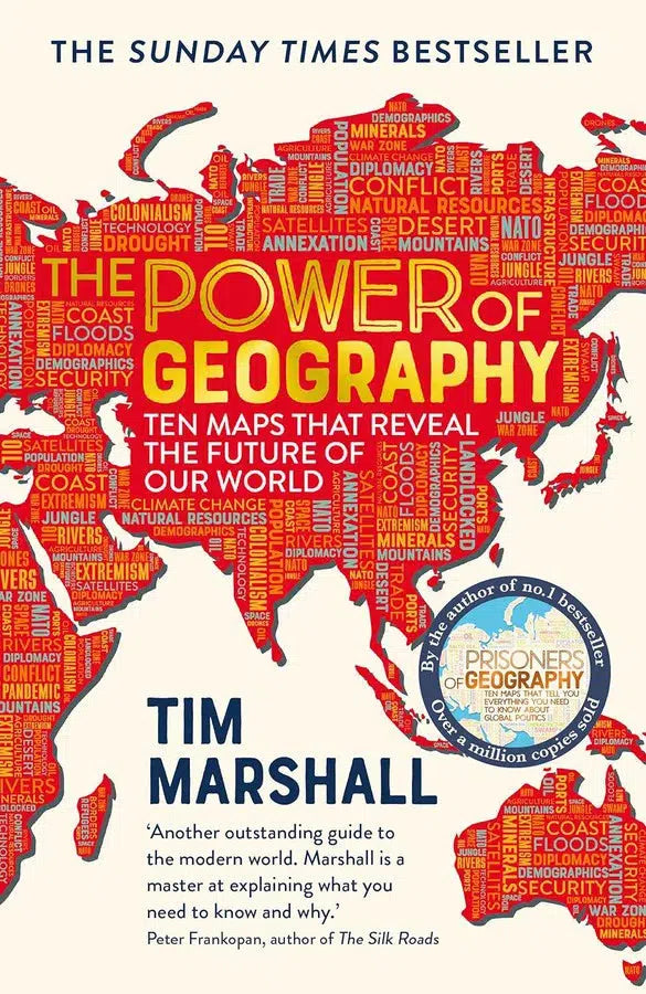 The Power of Geography: Ten Maps that Reveal the Future of Our World (Tim Marshall)-Nonfiction: 政治經濟 Politics & Economics-買書書 BuyBookBook