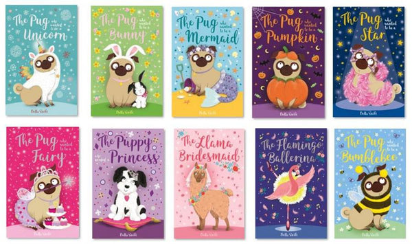 The Pug who wanted to be... (10 Book) (Bella Swift)-Fiction: 兒童繪本 Picture Books-買書書 BuyBookBook