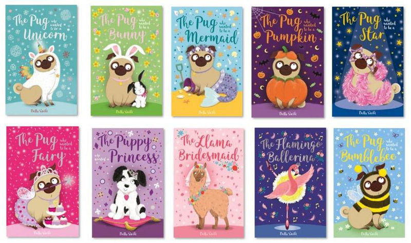 The Pug who wanted to be... (10 Book) (Bella Swift)-Fiction: 兒童繪本 Picture Books-買書書 BuyBookBook