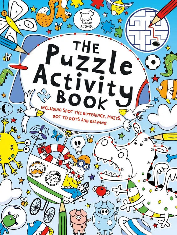 The Puzzle Activity Book-Children’s / Teenage general interest: Puzzles and quizzes-買書書 BuyBookBook