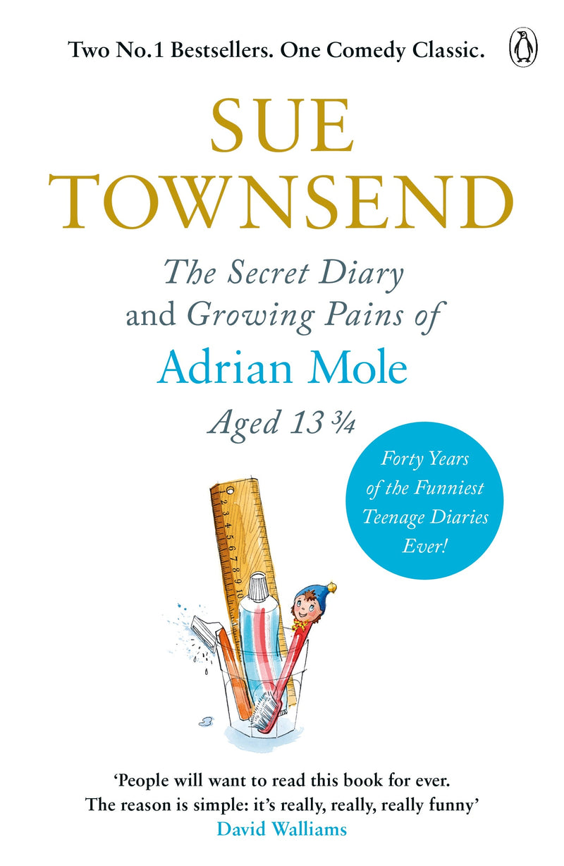 The Secret Diary & Growing Pains of Adrian Mole Aged 13 ¾-Fiction: Humorous-買書書 BuyBookBook