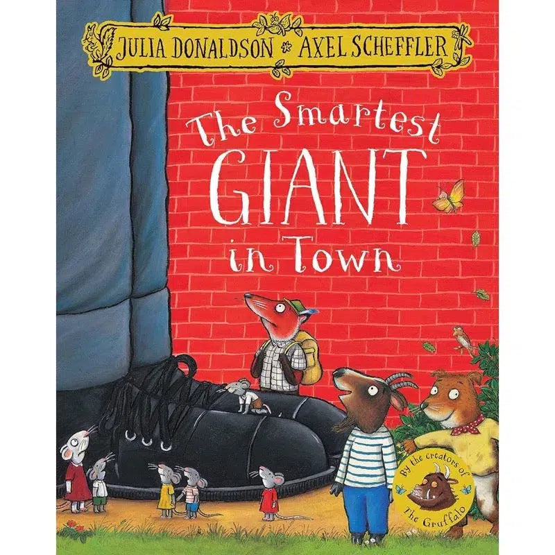 The Smartest Giant in Town (Paperback)(Julia Donaldson)(Axel Scheffler)-Fiction: 兒童繪本 Picture Books-買書書 BuyBookBook