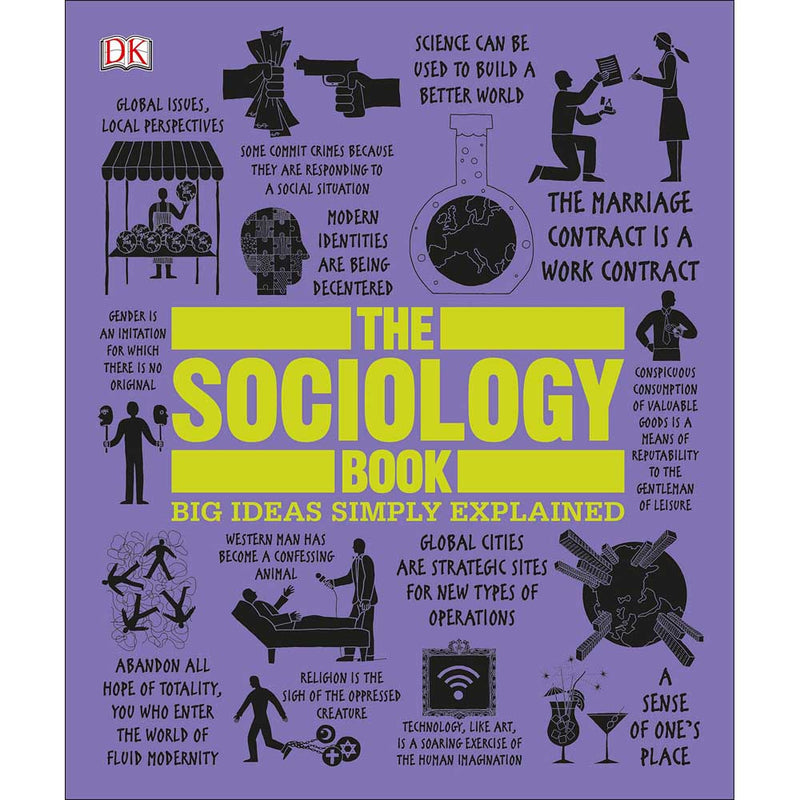 Big Ideas Simply Explained - The Sociology Book-Nonfiction: 參考百科 Reference & Encyclopedia-買書書 BuyBookBook