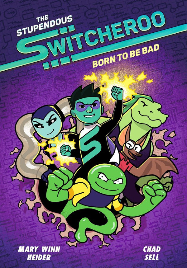 The Stupendous Switcheroo #2: Born to Be Bad-Graphic novel / Comic book / Manga: Superheroes and super-villains-買書書 BuyBookBook