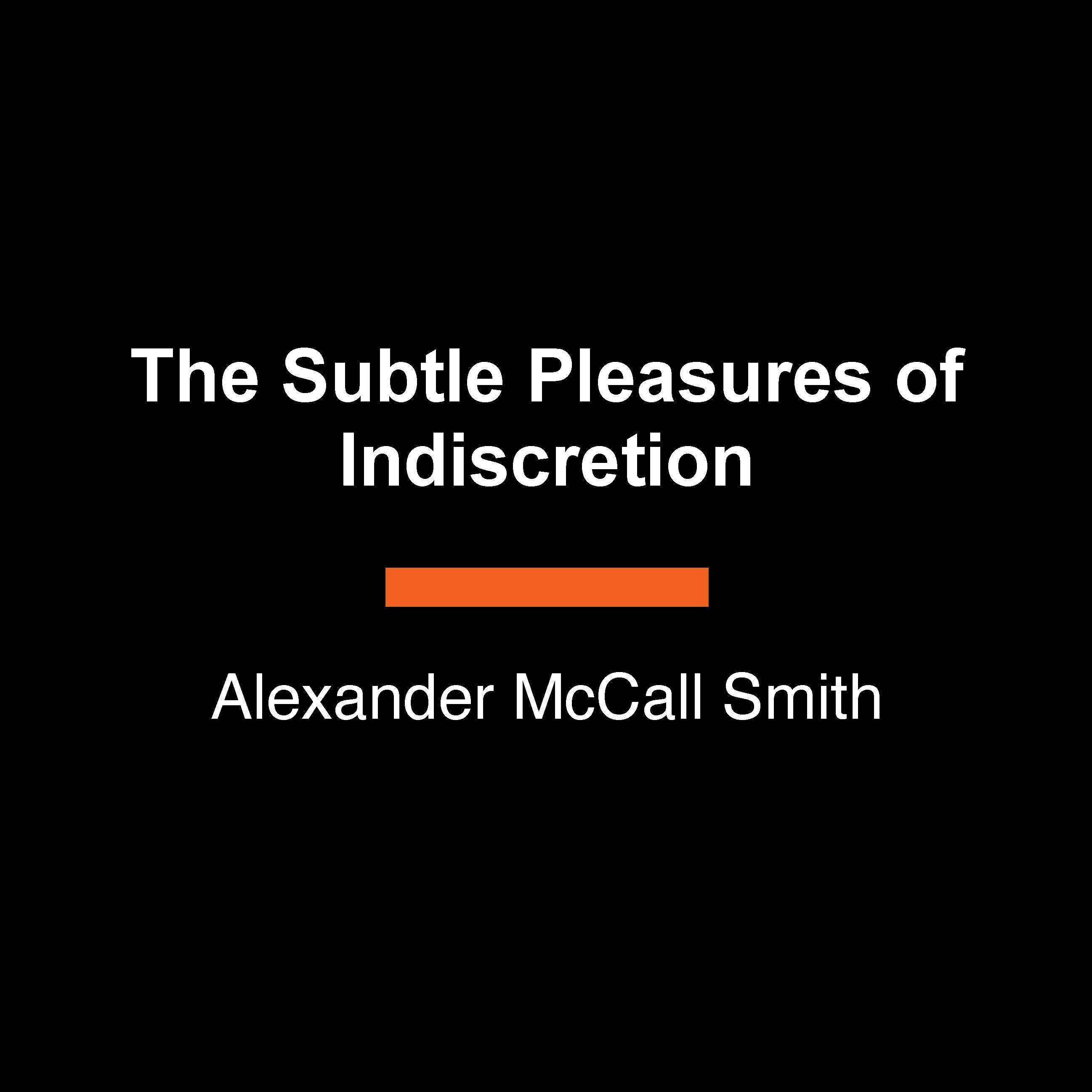 The Subtle Pleasures of Indiscretion-Fiction: Crime and mystery-買書書 BuyBookBook