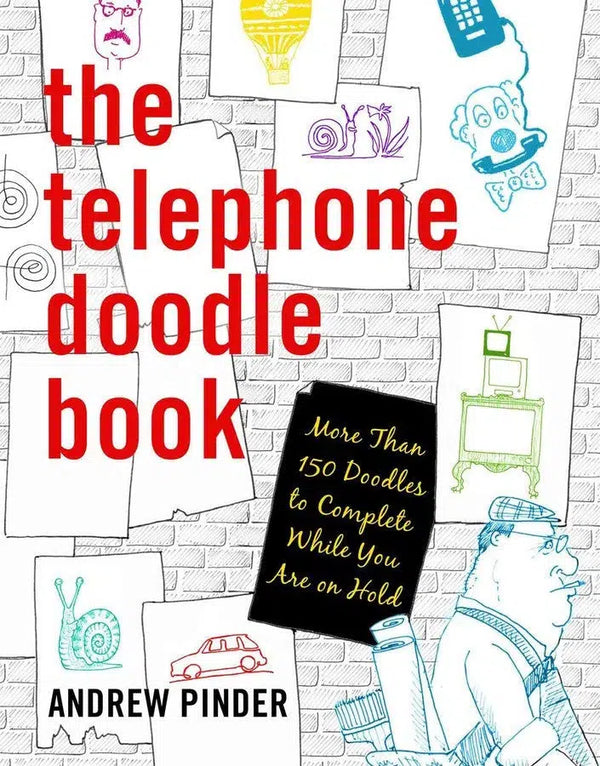 The Telephone Doodle Book-Self-help/ personal development/ practical advice-買書書 BuyBookBook